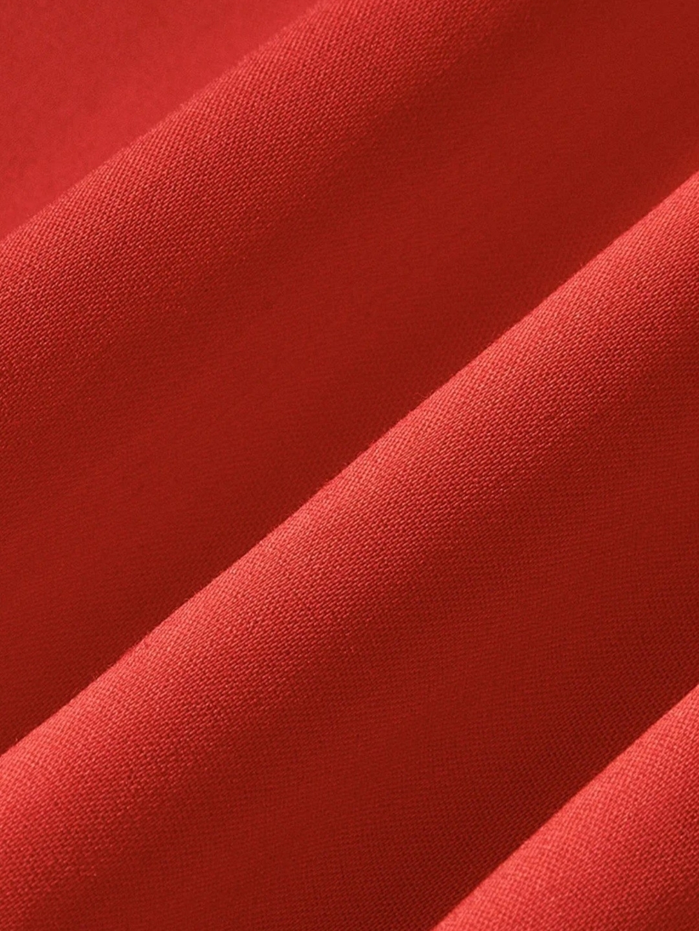 Commense Red Halter Sweetheart-Neck Midi Gown - Picture 3 of 11
